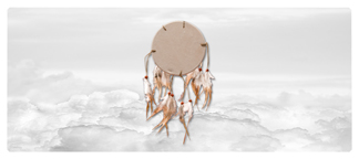 DNSEMP-L-129-WT Arapaho Prayer White